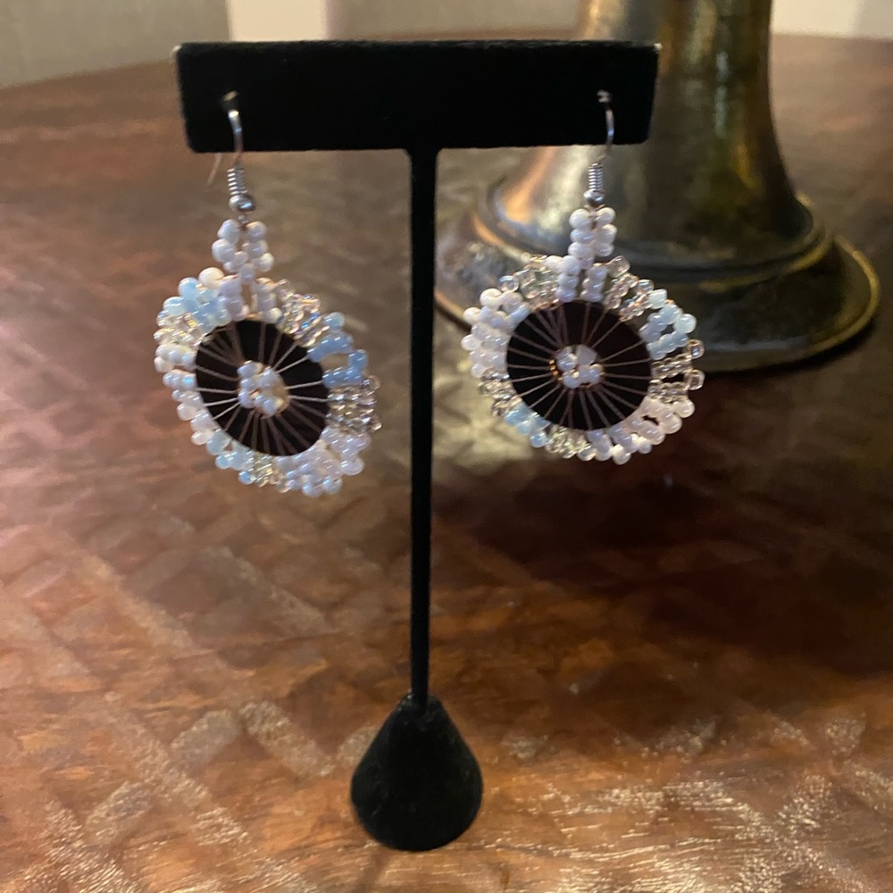 Handmade Seabead Earrings